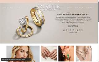 Krekeler Jewelers website