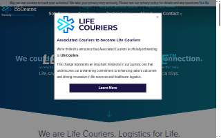 Associated Couriers, LLC website