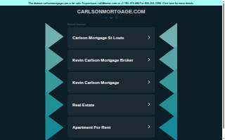 Carlson Mortgage of Maplewood website