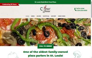Faraci Pizza website