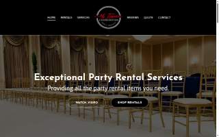 My Events Coordinator - Party Rentals of Ferguson website