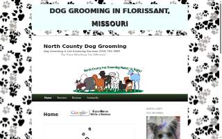 North County Pet Grooming of Ferguson website