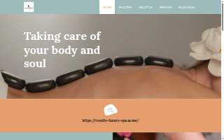 Royalty Luxury Spa website