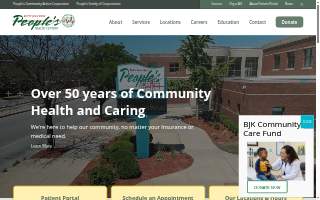 Betty Jean Kerr People's Health Centers website