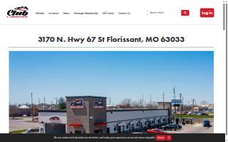 Club Car Wash of Florissant website