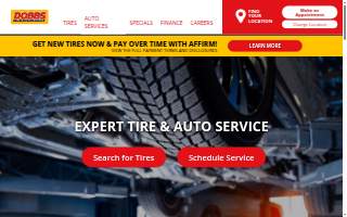 Dobbs Tire & Auto Centers of Florissant website