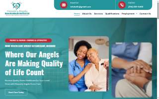 Heavenly Angels Home Care website