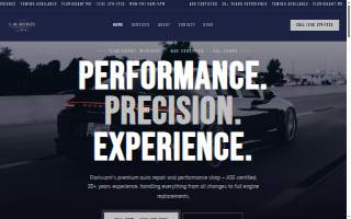 Laurenti Automotive website