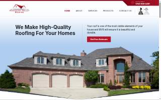 Mississippi Valley Roofing website