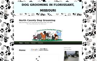 North County Pet Grooming of Florissant website