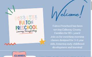 Fulton Preschool website