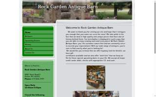 Rock Garden Antique Barn website