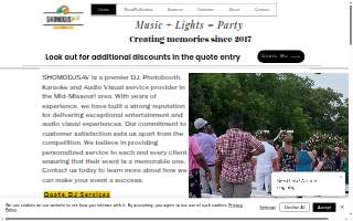 SHO Mo DjsAV - DJ, Karaoke, Photobooth and Audio Visual Services website