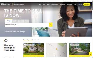 Weichert, Realtors - House of Brokers Fulton website
