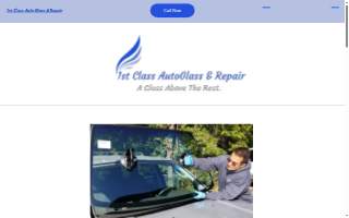 1st Class AutoGlass & Repair LLC. website