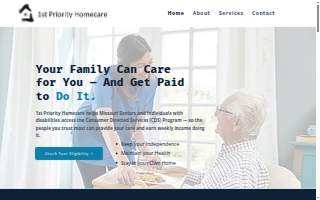 1st Priority Homecare website