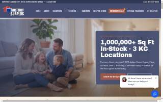 Factory Surplus website