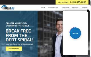 Jeppson Law Office of Gladstone website