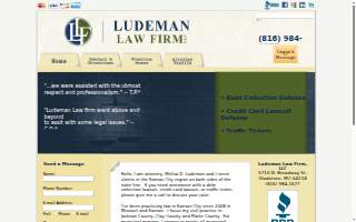 Ludeman Law Firm, LLC website
