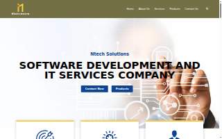 NTech Solutions website