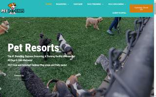 Pete & Mac's Pet Resorts website