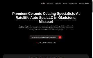 Ratcliffe Auto Spa Detailing & Ceramic Coatings website