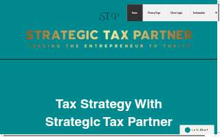 Strategic Tax Partner of Gladstone website
