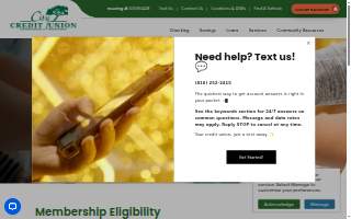 City Credit Union website