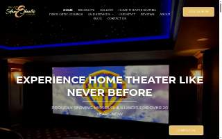 Elegant Home Theater Systems website