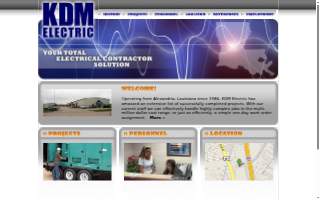 KDM Electric, LLC website