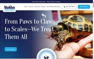 Belton Animal Clinic & Exotic Care Center website