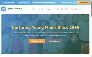 Mini Campus Preschool & Free Pre-K Center. website