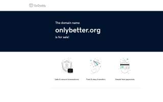Only Better website