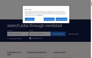 Randstad of Grandview website