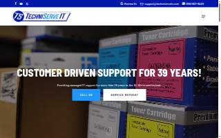 Techniserve IT Services Inc. of Grandview website