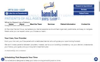 Hannibal Dental Group: Ricker Joshua DDS website