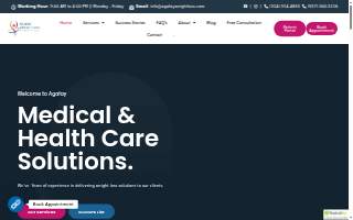 Agafay Weight Loss Center of Hazelwood website