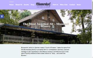 Blumenhof Winery website