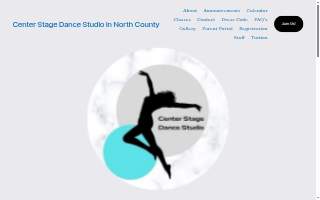 Center Stage Dance Studio website