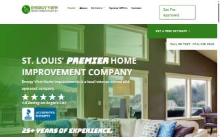 Energy View Home Improvements website