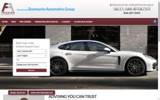 Frazier Automotive website