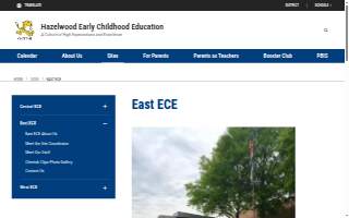 Hazelwood East Early Childhood Education website