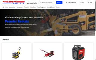 Premier Rentals of Hazelwood website