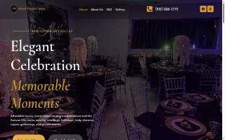 Afrah Event Center website