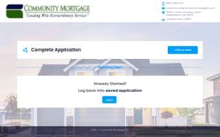 Community Mortgage, LLC website