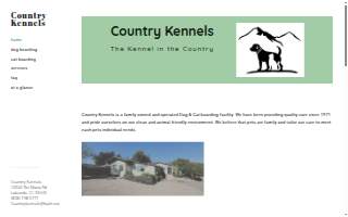 Country Kennels website