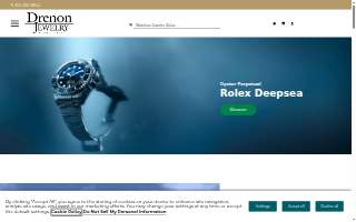 Drenon Jewelry website