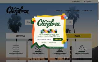 Glendora Day Spa website