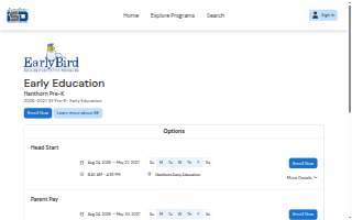 Hanthorn Early Education website