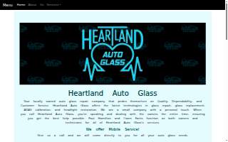 Heartland Auto Glass website